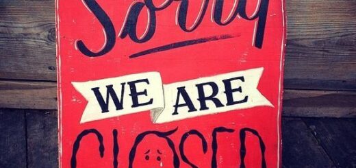 Sorry, we are closed